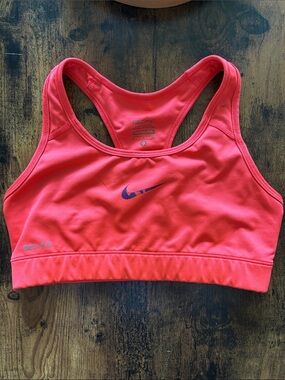 Nike Pro Pink Racerback Sports Bra Small
